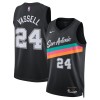 Maillot Basket Homme San Antonio Spurs Devin Vassell 2025-26 Nike City Edition Noir Swingman